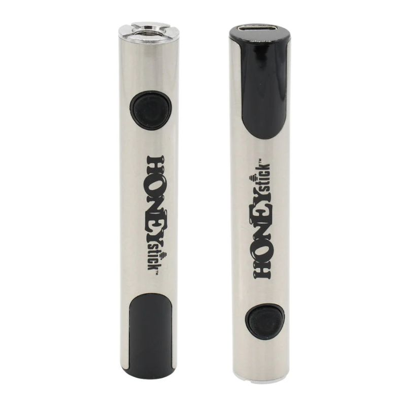 [vap072b] 510 Battery HoneyStick Digital Silver Box of 10