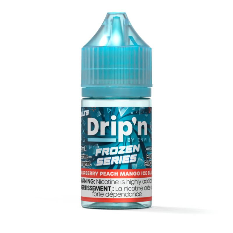 [jsde1007-ab] *AB* Nicotine Liquid Drip'n Envi Frozen E-Liquid Raspberry Peach Mango Ice Blast