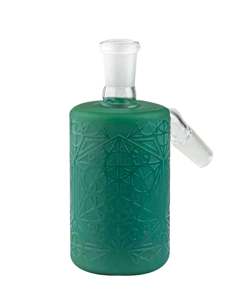 [acm206] Ash Catcher Cheech Glass Sandblasted Design 14mm