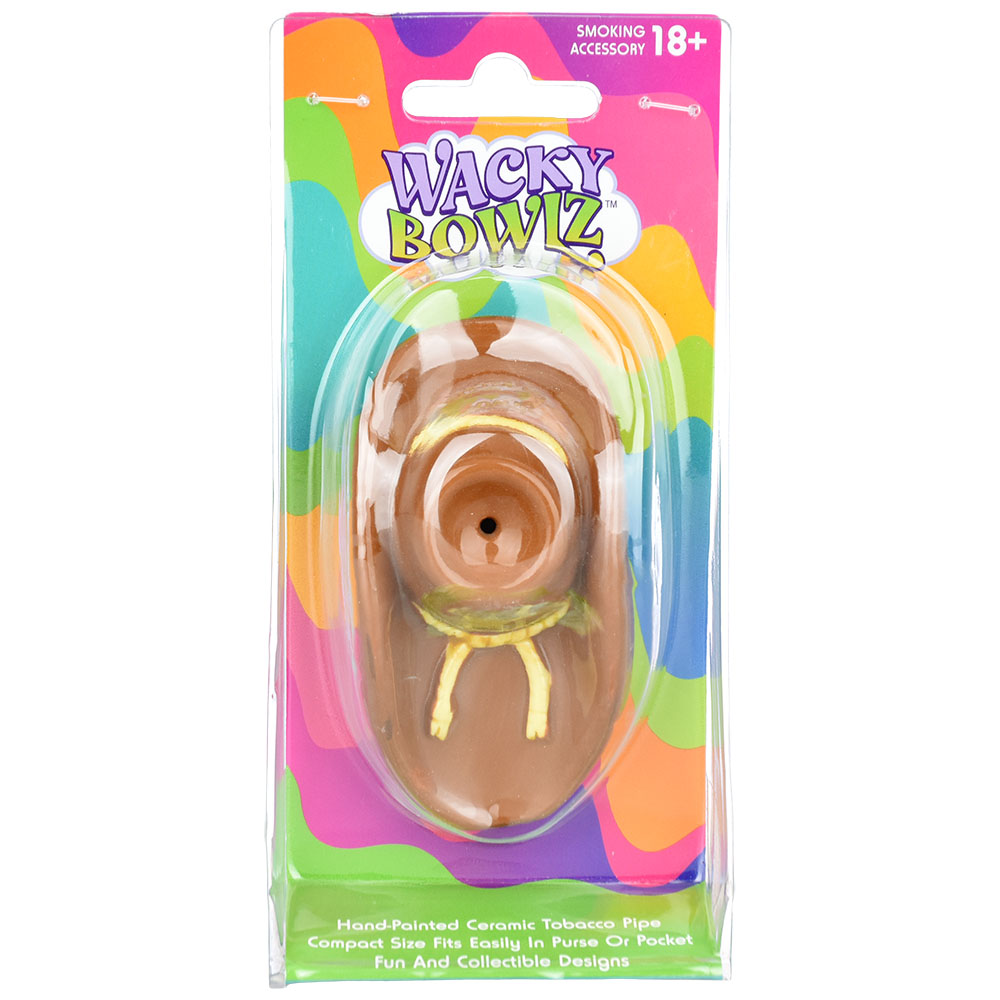 [gfa069] Ceramic Pipe Wacky Bowlz Cowboy Hat 4"