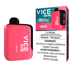 *FED* Disposable Vape Vice Box 2 70K Lush Ice Box of 4