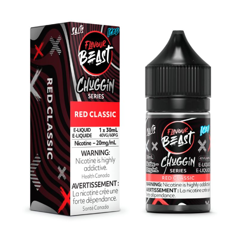 *FED* Nicotine Liquid Flavour Beast Chuggin Red Classic