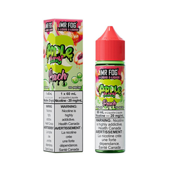 *FED* Nicotine Liquid Mr Fog Apple Steezy Salt 60ml Peach