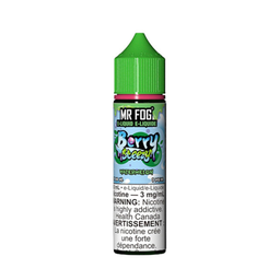 *FED* Nicotine Liquid Mr Fog Berry Steezy Salt 60ml Watermelon