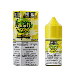 *FED* Nicotine Liquid Mr Fog Lemon Steezy Salt 30ml Lemon Heads