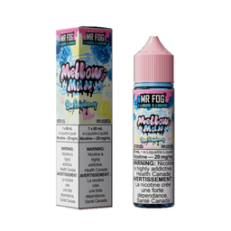 *FED* Nicotine Liquid Mr Fog Mellow Man Salt 60ml Blue Raspberry