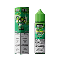 *FED* Nicotine Liquid Mr Fog Mint Steezy Salt 60ml Classic Mint