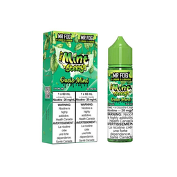 *FED* Nicotine Liquid Mr Fog Mint Steezy Salt 60ml Oasis Mint