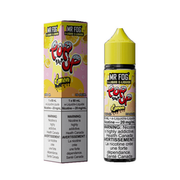 *FED* Nicotine Liquid Mr Fog Popup Series Salt 60ml Lemon