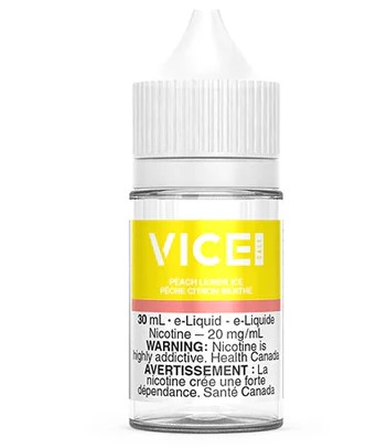 *FED* Nicotine Liquid Vice Salt 30ml Peach Lemon Ice