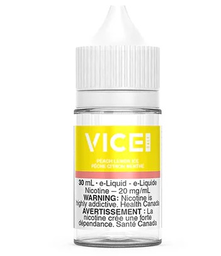 *FED* Nicotine Liquid Vice Salt 30ml Peach Lemon Ice
