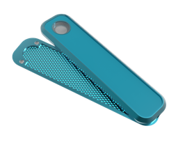 Genius Pipe - Colour: Ocean Harvest Silver w/ Slider