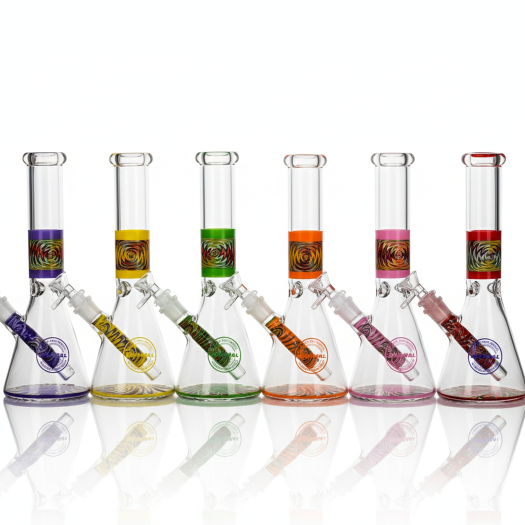 Glass Bong Arsenal 5mm Visionary Series Beaker 10"