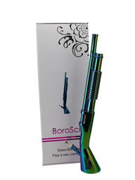 Glass Bong Borosci Metallic Shotgun 25"