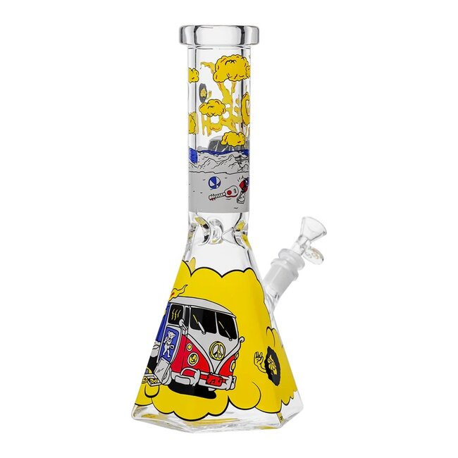 Glass Bong Cheech Glass 7mm Smokey Camper Beaker 12"