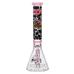 Glass Bong Cheech Glass Cowabong Milky Beaker 16"