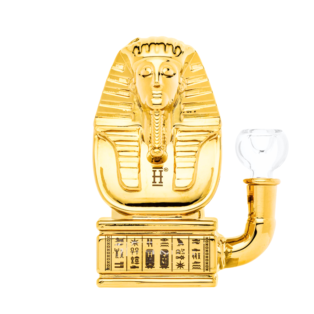 Glass Bong Hemper Ancient Egypt 5.7"