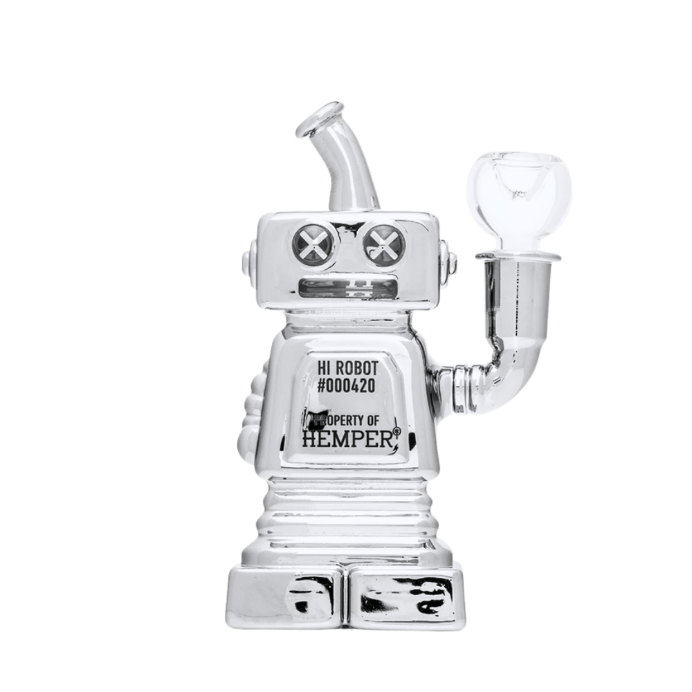 Glass Bong Hemper Hi-Robot 5.9"