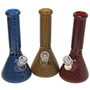 Glass Bong Karma 9" Beaker Lightning Plated
