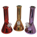 Glass Bong Karma 9" Beaker Metallic