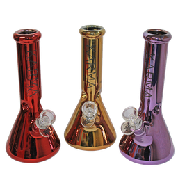 Glass Bong Karma 9" Beaker Metallic