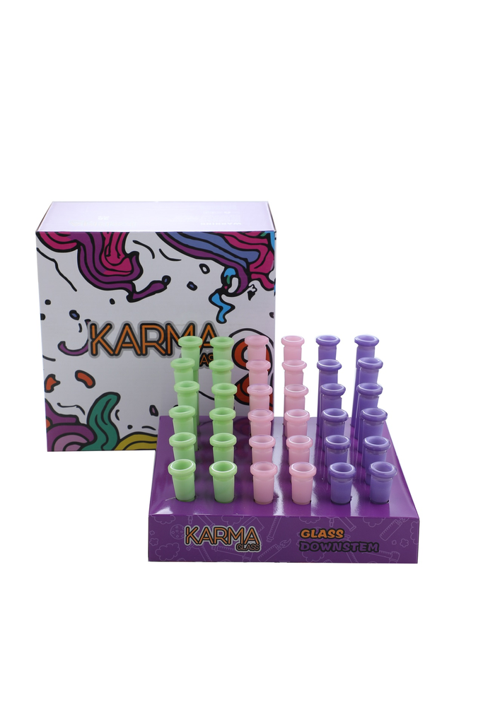 Glass Stem Karma Slyme Series Flush Mount Box of 36