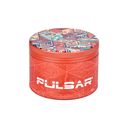 Grinder Pulsar Design Series w/ Side Art Symbolic Tiles 4 Piece 2.5"
