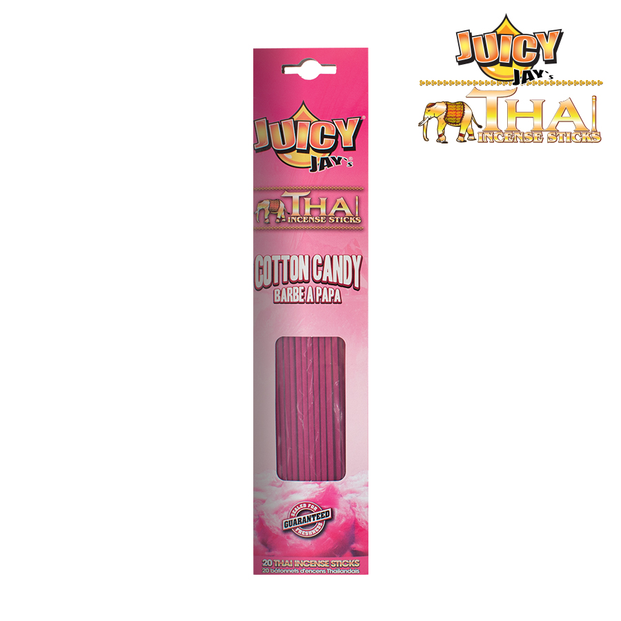 Juicy Jay's Thai Incense Cotton Candy 20-Count Box/12