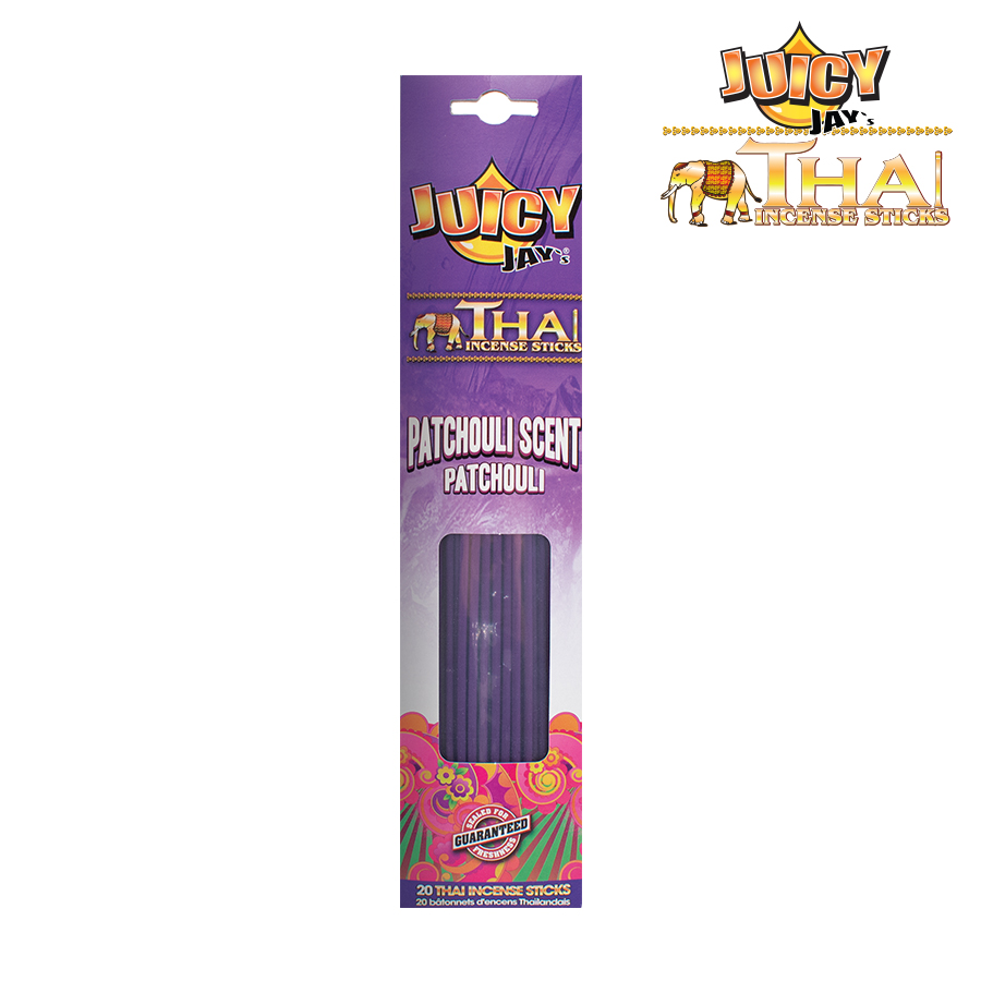 Juicy Jay's Thai Incense Patchouli 20-Count Box/12