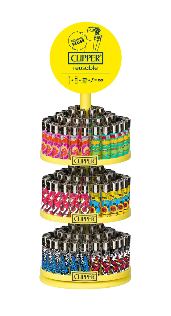 Lighter Clipper Carousel 3 Box of 144