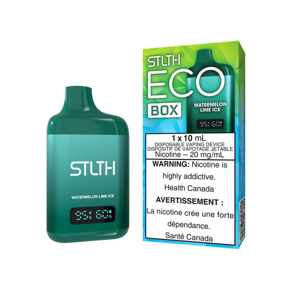 *MB* Disposable Vape STLTH Eco Box Watermelon Lime Ice Box of 5