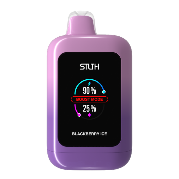*MB* Disposable Vape STLTH Vision Blackberry Ice Box of 4