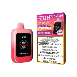 *MB* Disposable Vape STLTH Vision Citrus Burst Ice Box of 4