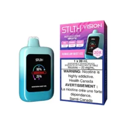 *MB* Disposable Vape STLTH Vision Hawaiian Mist Ice Box of 4