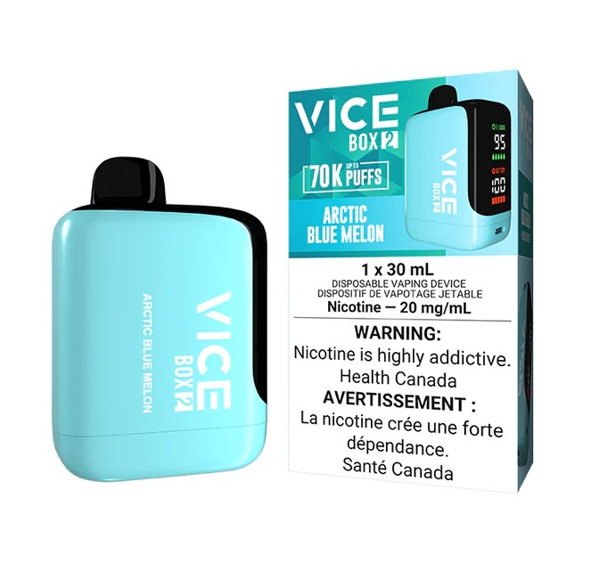 *MB* Disposable Vape Vice Box 2 70K Arctic Blue Melon Box of 4