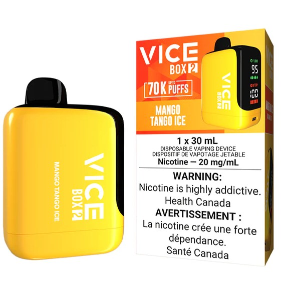 *MB* Disposable Vape Vice Box 2 70K Mango Tango Ice Box of 4