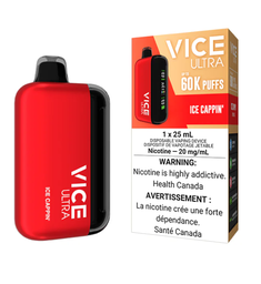 *MB* Disposable Vape Vice Ultra 60K Ice Cappin' Box of 4