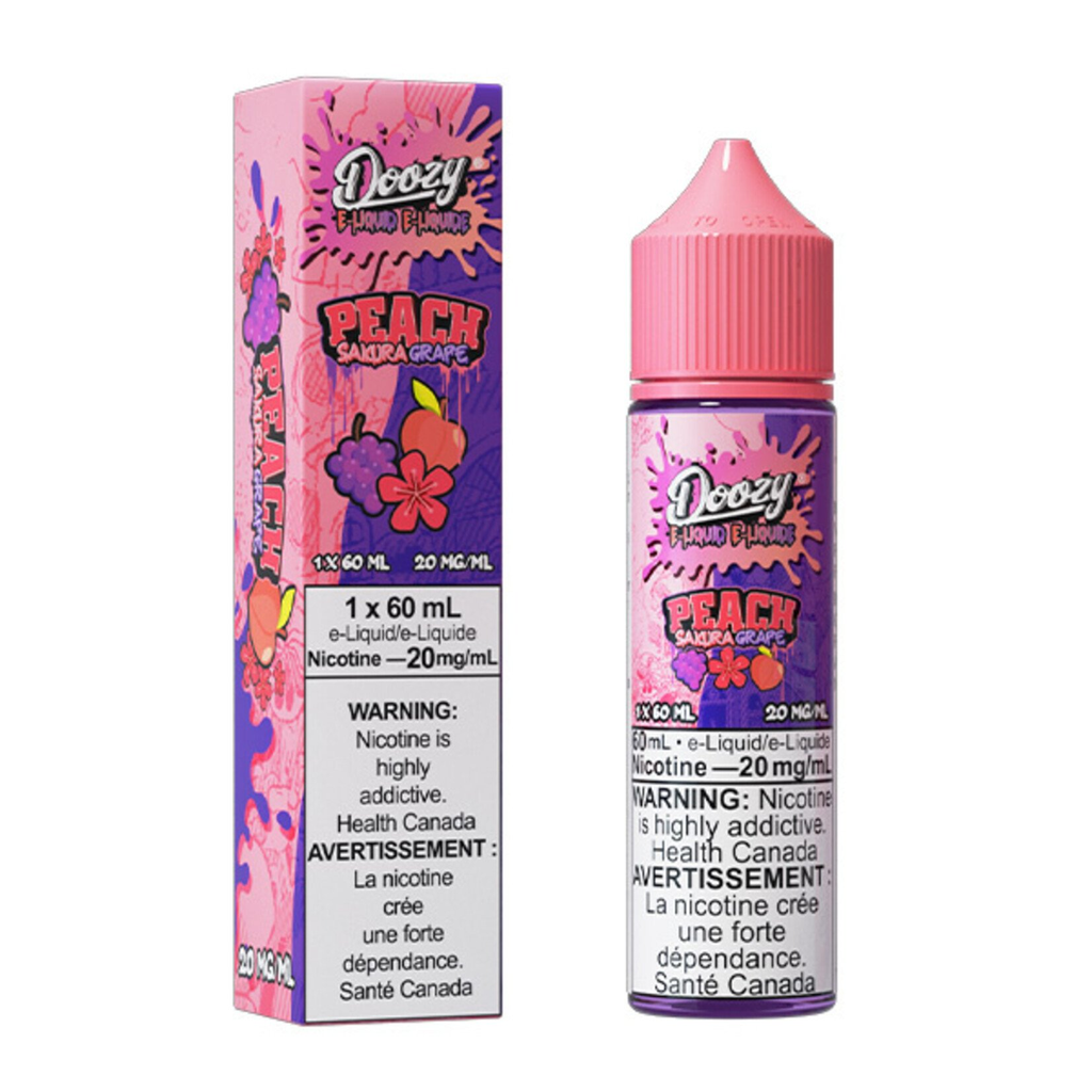 *MB* Nicotine Liquid Doozy OG Line Salt 60ml Peach Sakura Grape