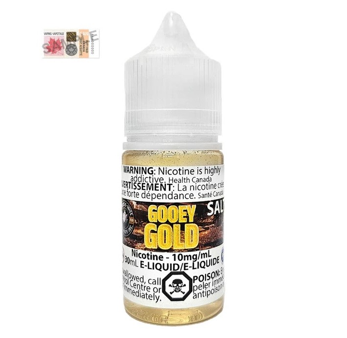 *MB* Nicotine Liquid Famous Salt 30ml Gooey Gold
