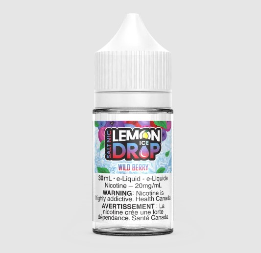 *MB* Nicotine Liquid Lemon Drop Ice Salt 30ml Wild Berry