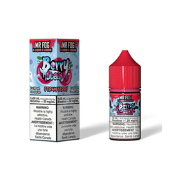 *MB* Nicotine Liquid Mr Fog Berry Steezy Salt 30ml Strawberry