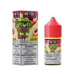 *MB* Nicotine Liquid Mr Fog Lemon Steezy Salt 30ml Peach