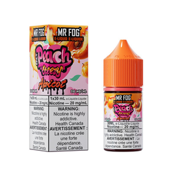 *MB* Nicotine Liquid Mr Fog Peach Steezy Salt 30ml Apricot