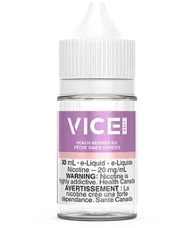 *MB* Nicotine Liquid Vice Salt 30ml Peach Berries Ice
