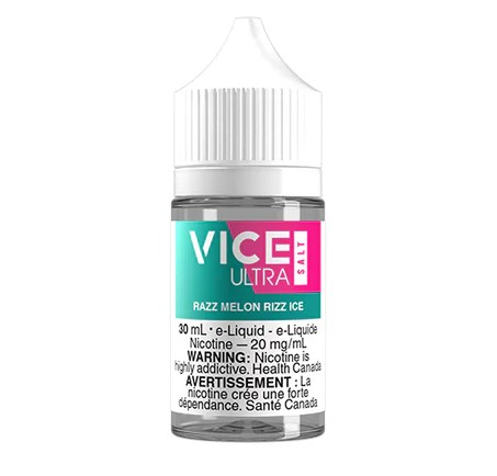 *MB* Nicotine Liquid Vice Ultra Salt 30ml Razz Melon Rizz Ice