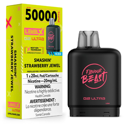 *MB* Nicotine Pod Flavour Beast G2 Ultra Smashin' Strawberry Jewel Box of 6