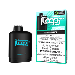 *MB* Nicotine Pod STLTH LOOP MAX Peppermint Ice Box of 4