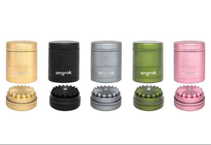Metal Grinder Ongrok Mini 5 Piece Flower Petal Toothless