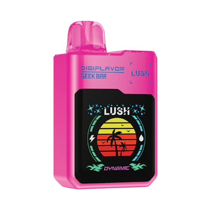 *ON* Disposable Vape Geek Bar Digiflavor Lush Cherry Blast Ice Box of 4