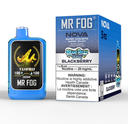 *ON* Disposable Vape Mr Fog NOVA Blue Razz Steezy Blackberry Box of 5